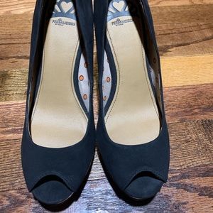 Fergalicious Black Wedges